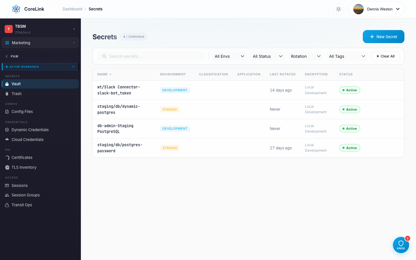 Config Files screenshot
